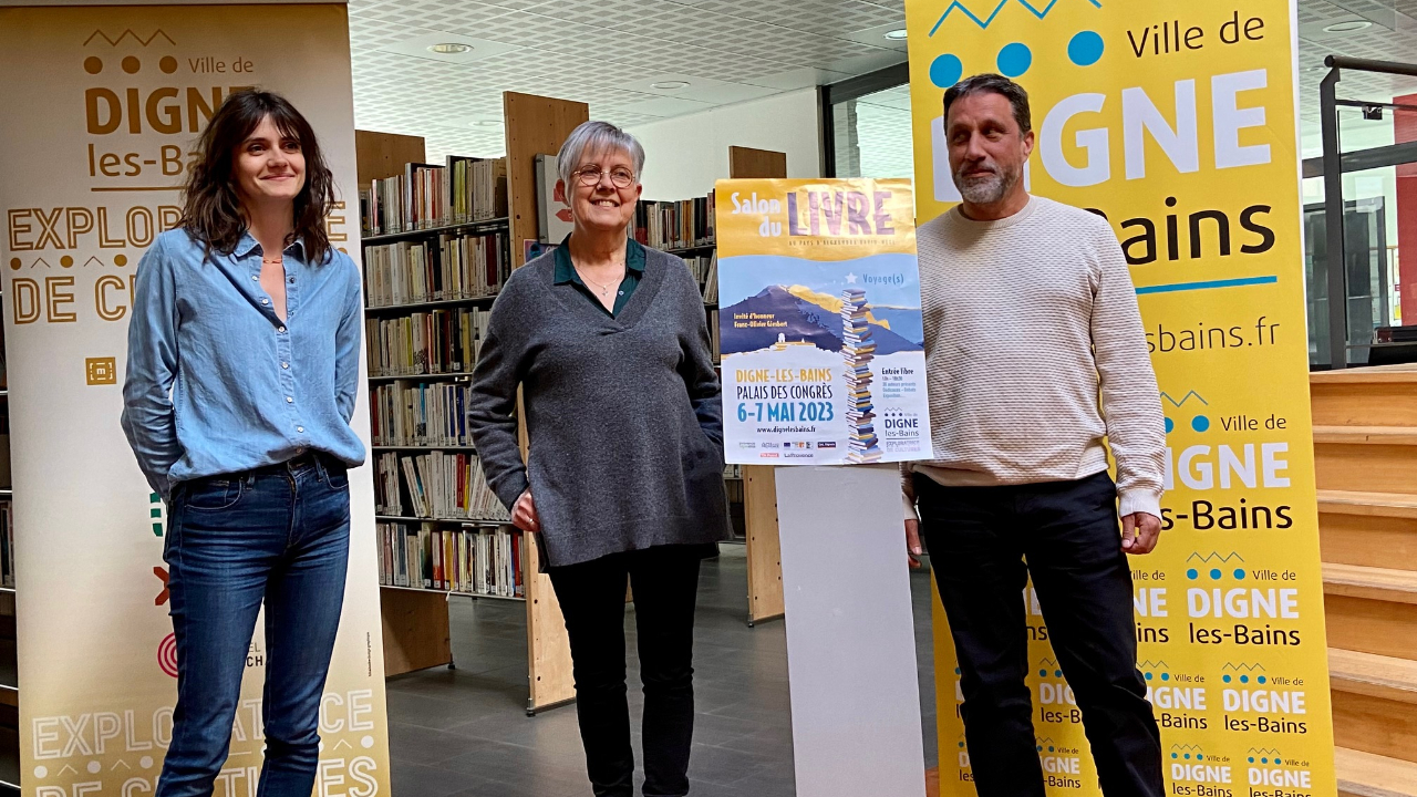 Haute-Provence : une invitation au voyage lors du 1er salon du livre &agrave; Digne les Bains