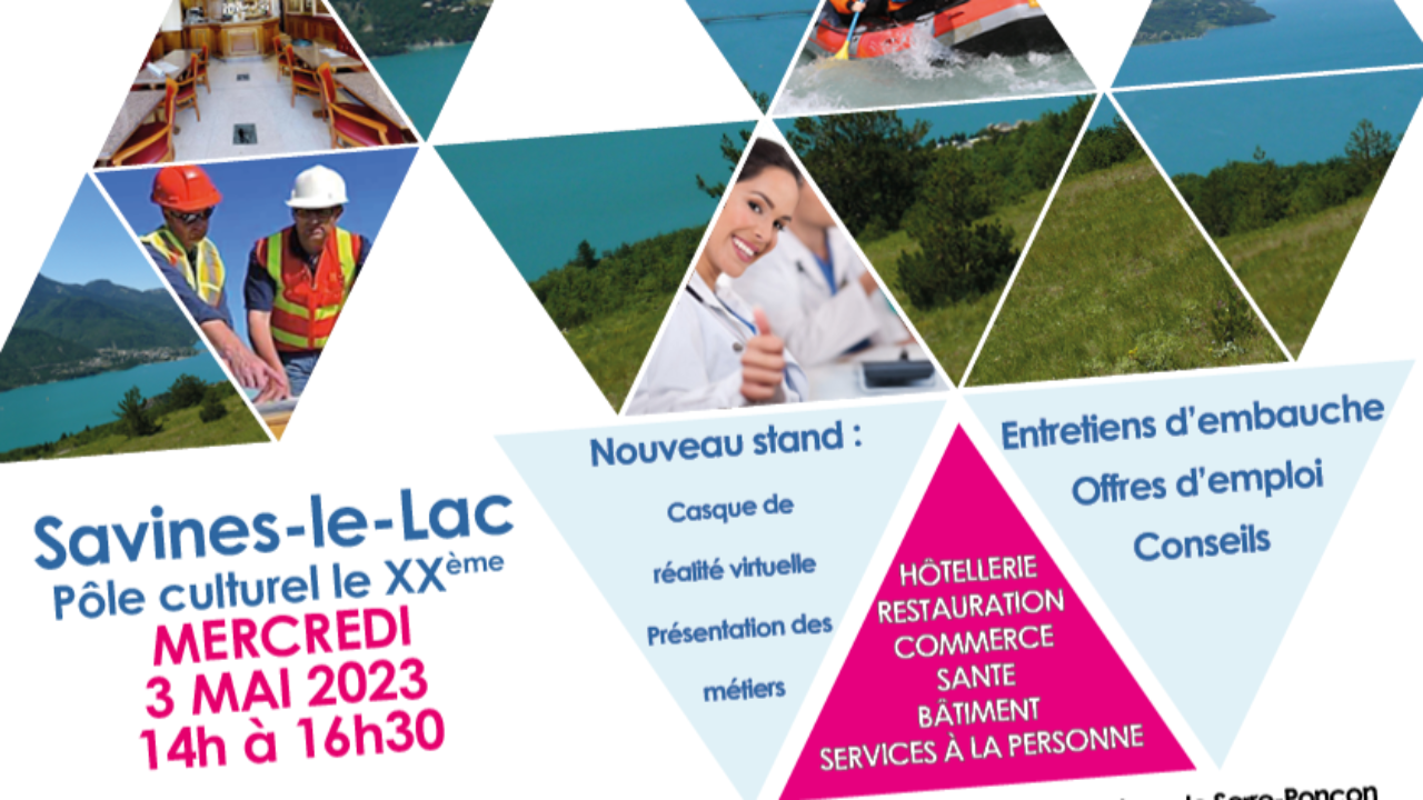 Hautes-Alpes : 10ème édition du Forum de l’Emploi d’Été à Savines le Lac Hautes-Alpes : 10ème édition du Forum de l’Emploi d’Été à Savines le Lac
