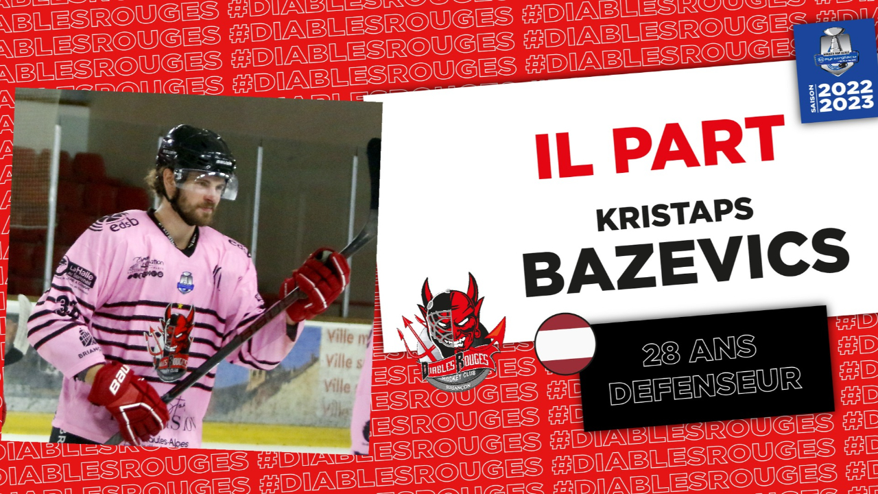 Hautes-Alpes : Kristaps Bazevics quitte le navire des Diables Rouges