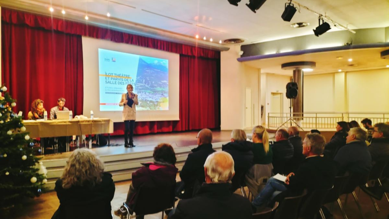Hautes-Alpes : l'îlot théâtre à Embrun poursuit sa mutation Hautes-Alpes : l'îlot théâtre à Embrun poursuit sa mutation