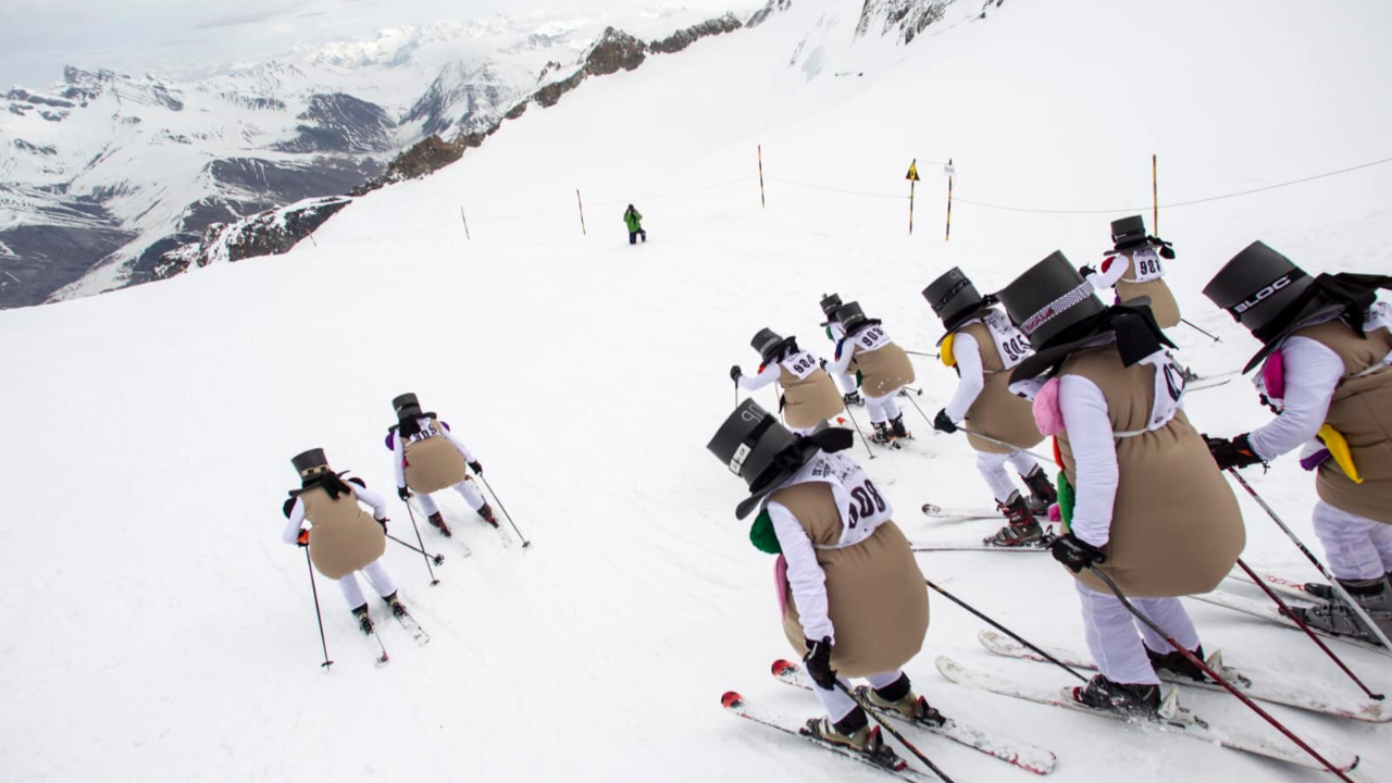 Hautes-Alpes : le Derby de la Meije, le rassemblement haut en couleurs du freeride