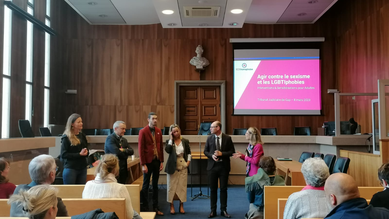 Hautes-Alpes : les professionnels du droit form&eacute;s aux discriminations sexistes et LGBTIphobes