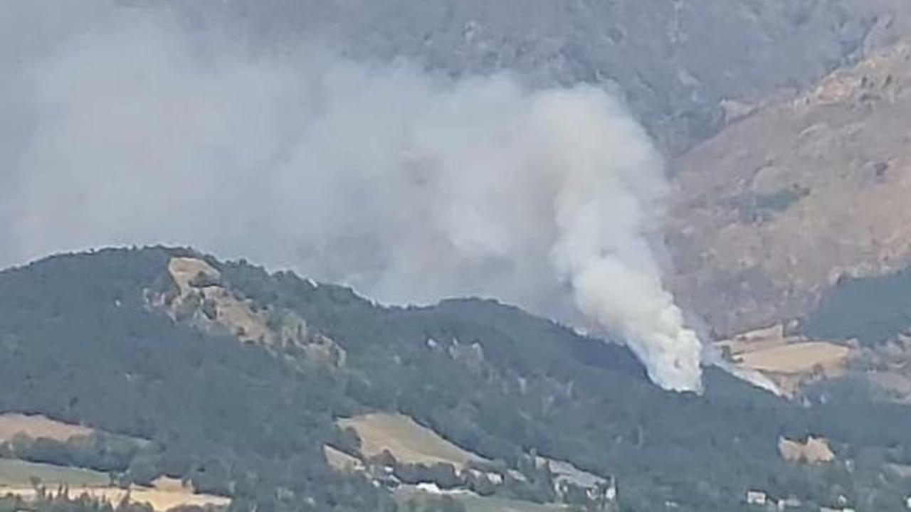 Hautes-Alpes : nouveau départ de feu dans le champsaur Hautes-Alpes : nouveau départ de feu dans le champsaur