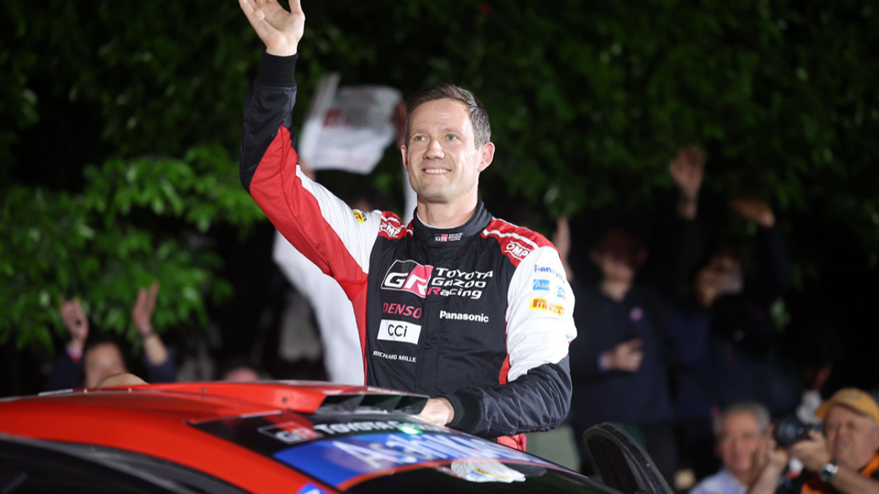 Hautes-Alpes : Sébastien Ogier dans le peloton de tête Hautes-Alpes : Sébastien Ogier dans le peloton de tête