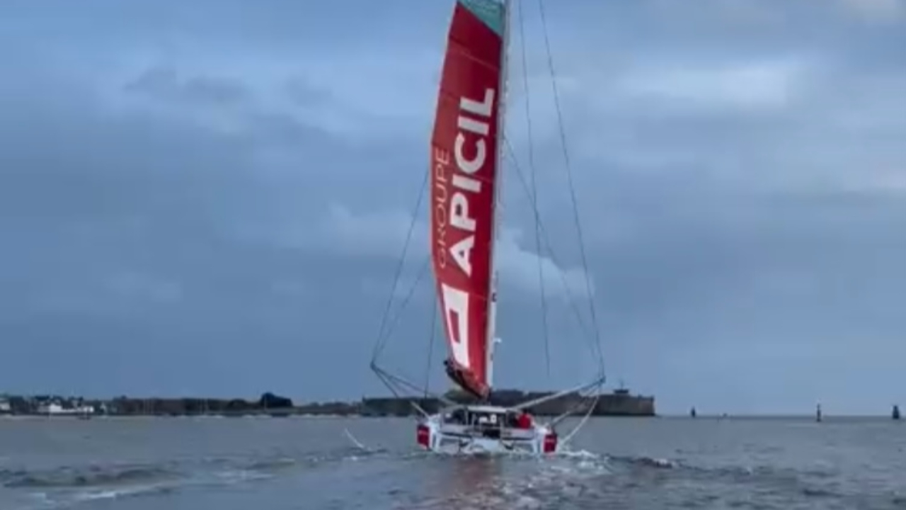 Hautes-Alpes : sur la Transat Jacques Vabre, un coup de pouce pour Damien Seguin Hautes-Alpes : sur la Transat Jacques Vabre, un coup de pouce pour Damien Seguin
