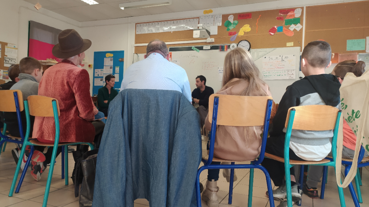 Hautes-Alpes : un député sur les bancs de l’école Hautes-Alpes : un député sur les bancs de l’école