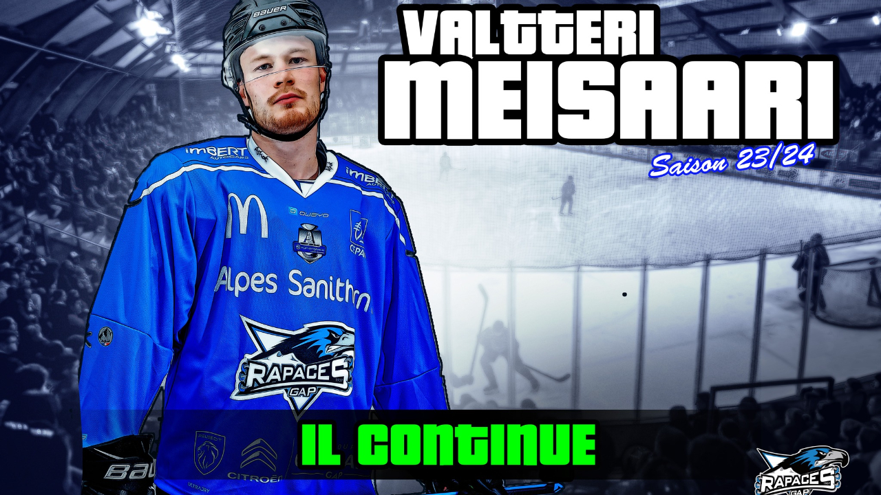 Hautes-Alpes : une année de plus aux Rapaces pour Valtteri Meisaari Hautes-Alpes : une année de plus aux Rapaces pour Valtteri Meisaari