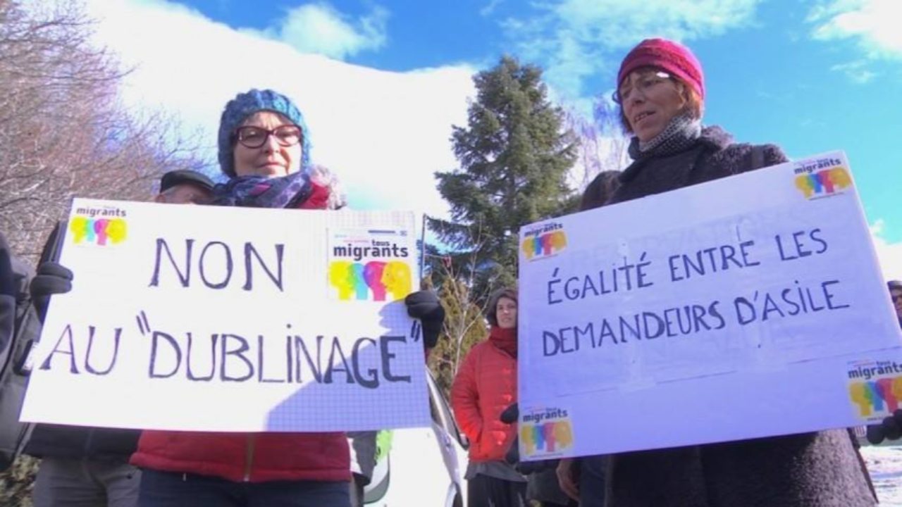 Hautes-Alpes : une manifestation de lutte contre le régime de mort aux frontières Hautes-Alpes : une manifestation de lutte contre le régime de mort aux frontières