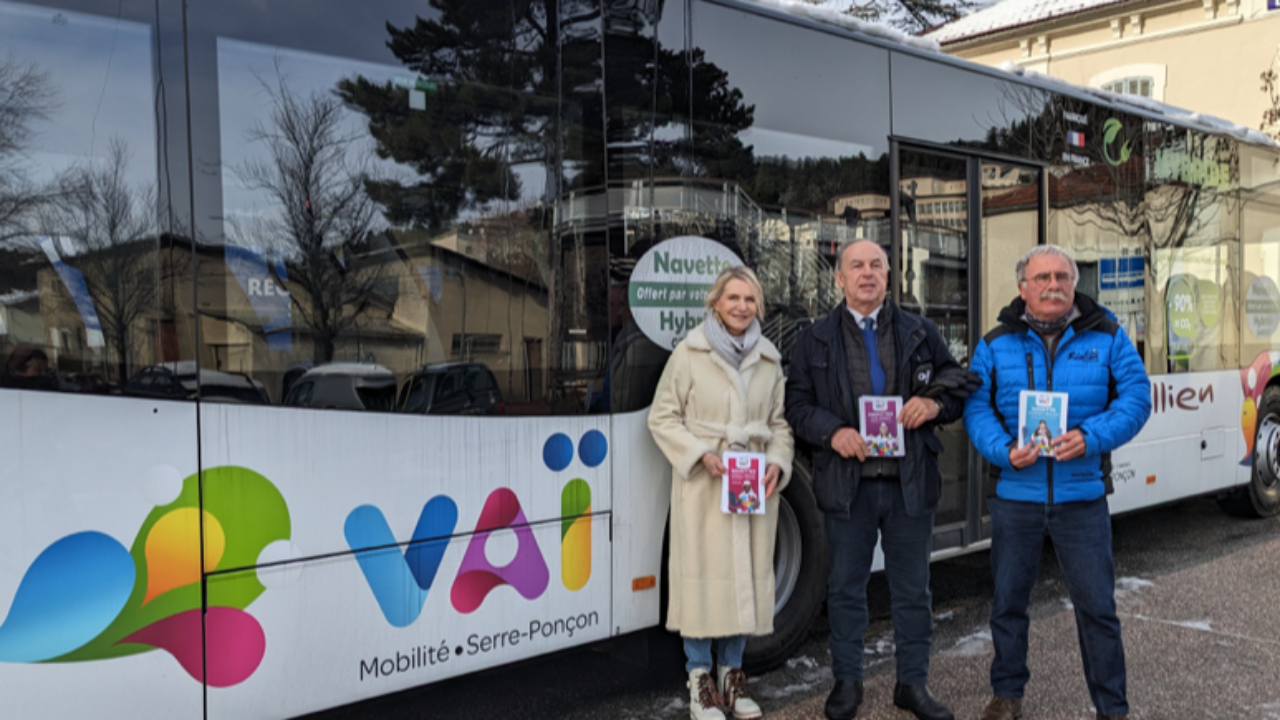 Hautes-Alpes : Va&iuml; ou la nouvelle marque mobilit&eacute; de la Communaut&eacute; de communes de Serre-Pon&ccedil;on