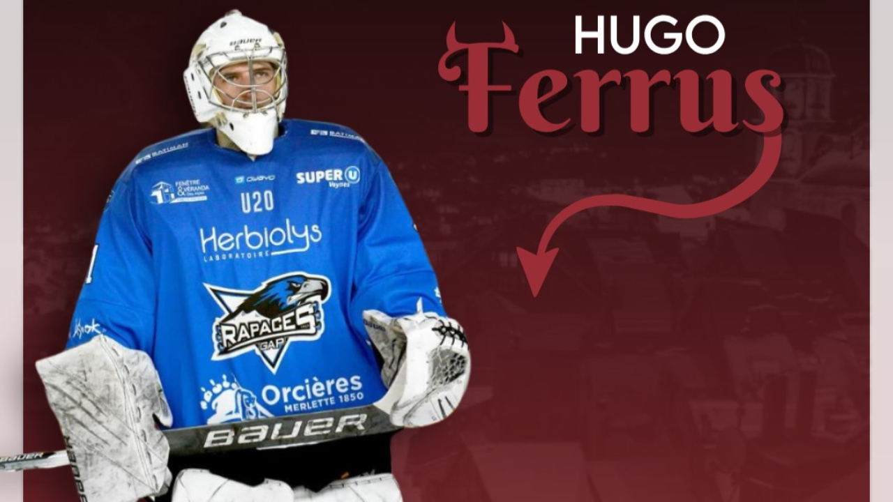 Hugo Ferrus de retour chez les Diables Rouges de Briançon