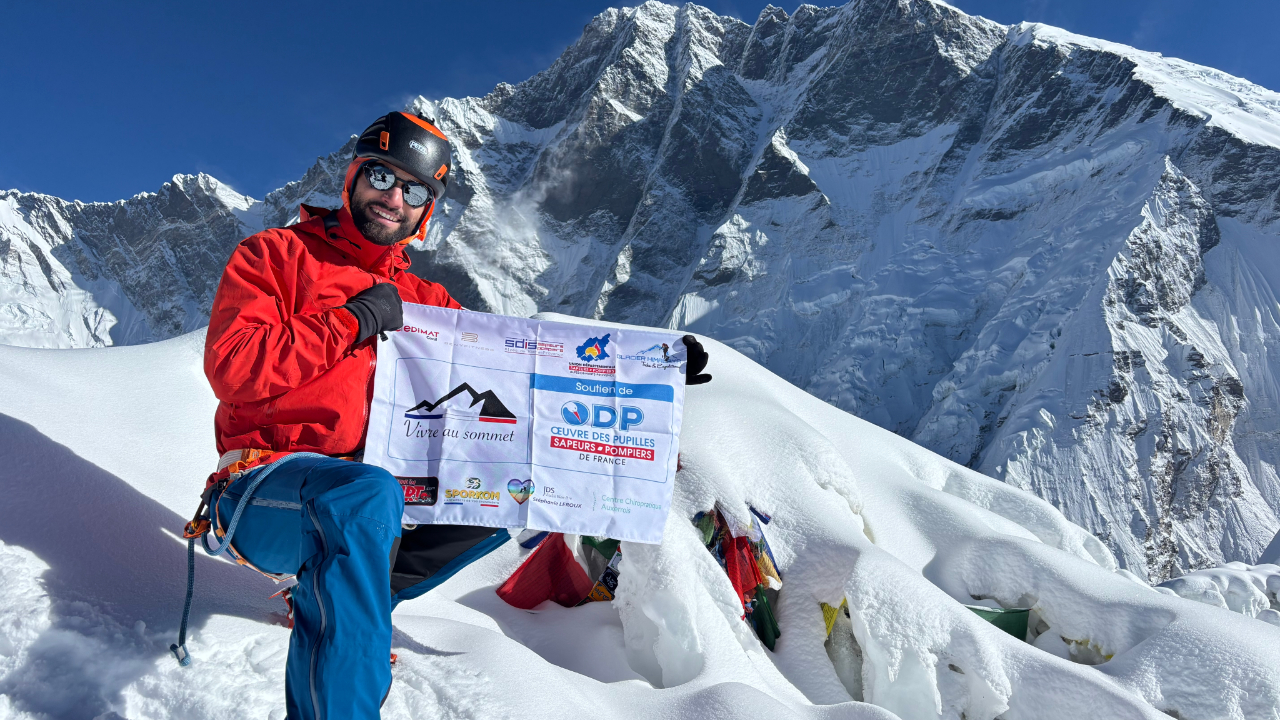 Il va côtoyer les plus hauts sommets du monde pour la bonne cause Il va côtoyer les plus hauts sommets du monde pour la bonne cause