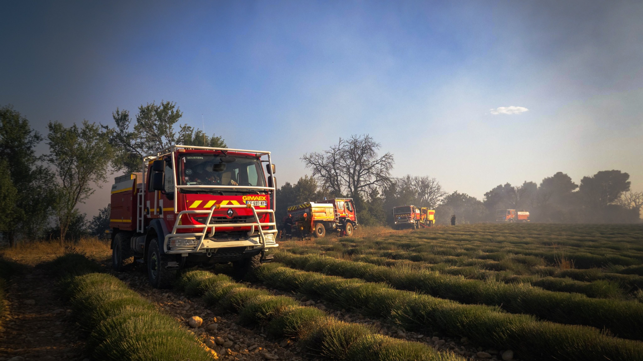 Incendie à Allemagne en Provence : 25 hectares touchés, c'est "au moins 30 terrains de foot" Incendie à Allemagne en Provence : 25 hectares touchés, c'est "au moins 30 terrains de foot"