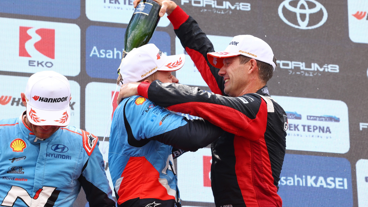 L'hommage de Sébastien Ogier à Ott Tänak L'hommage de Sébastien Ogier à Ott Tänak