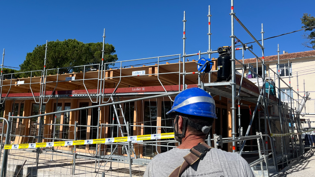 La maison "Le Paraïs" en exemple pour les jeunes du BTP04