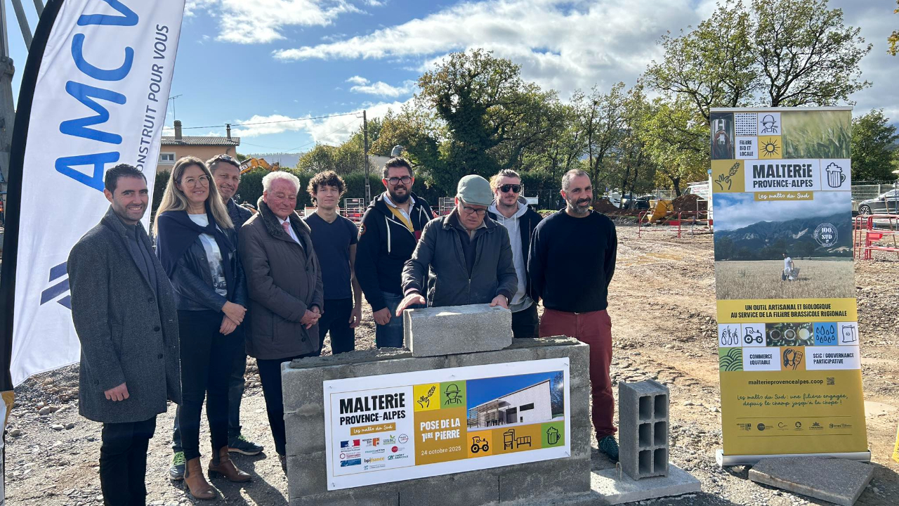 La première malterie de la région va voir le jour à Sisteron La première malterie de la région va voir le jour à Sisteron