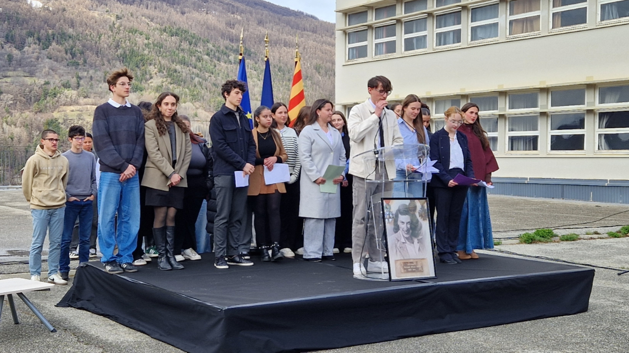 La résistante Suzanne Joulié Ross honorée à Briançon