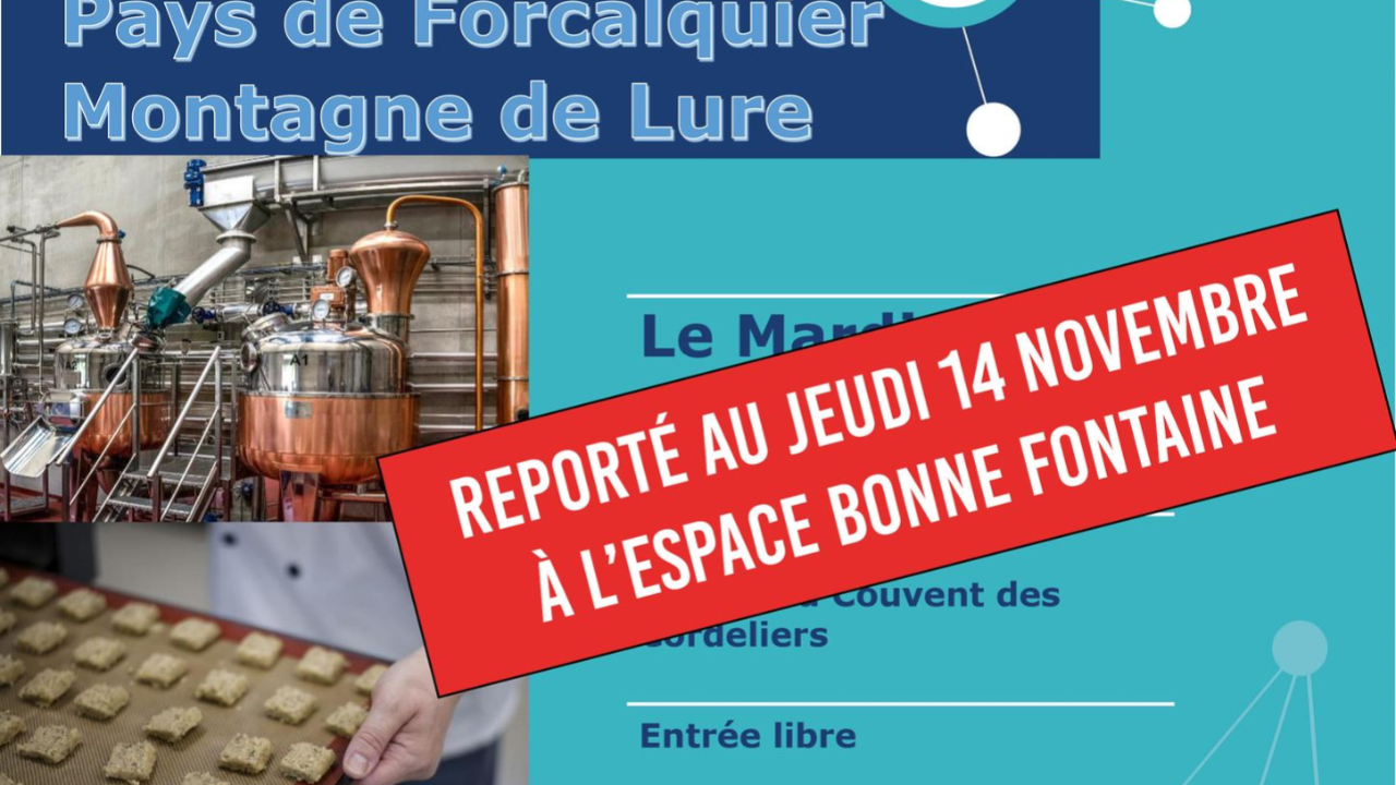 Le forum de l’emploi de Forcalquier reporté au 14 novembre