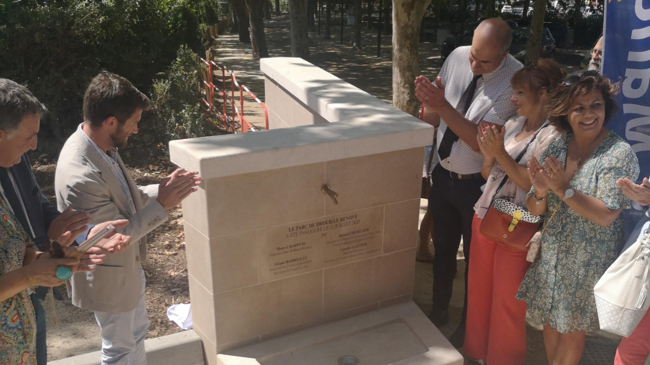 Le Parc de Drouille rendu aux Manosquins après des travaux de réhabilitation Le Parc de Drouille rendu aux Manosquins après des travaux de réhabilitation