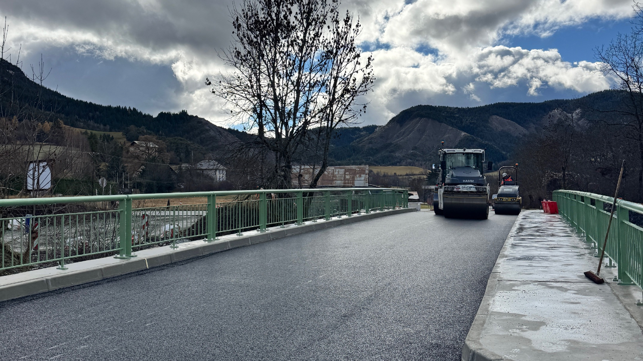 Le Pont de la Blanche à Seyne accessible dès 16h00