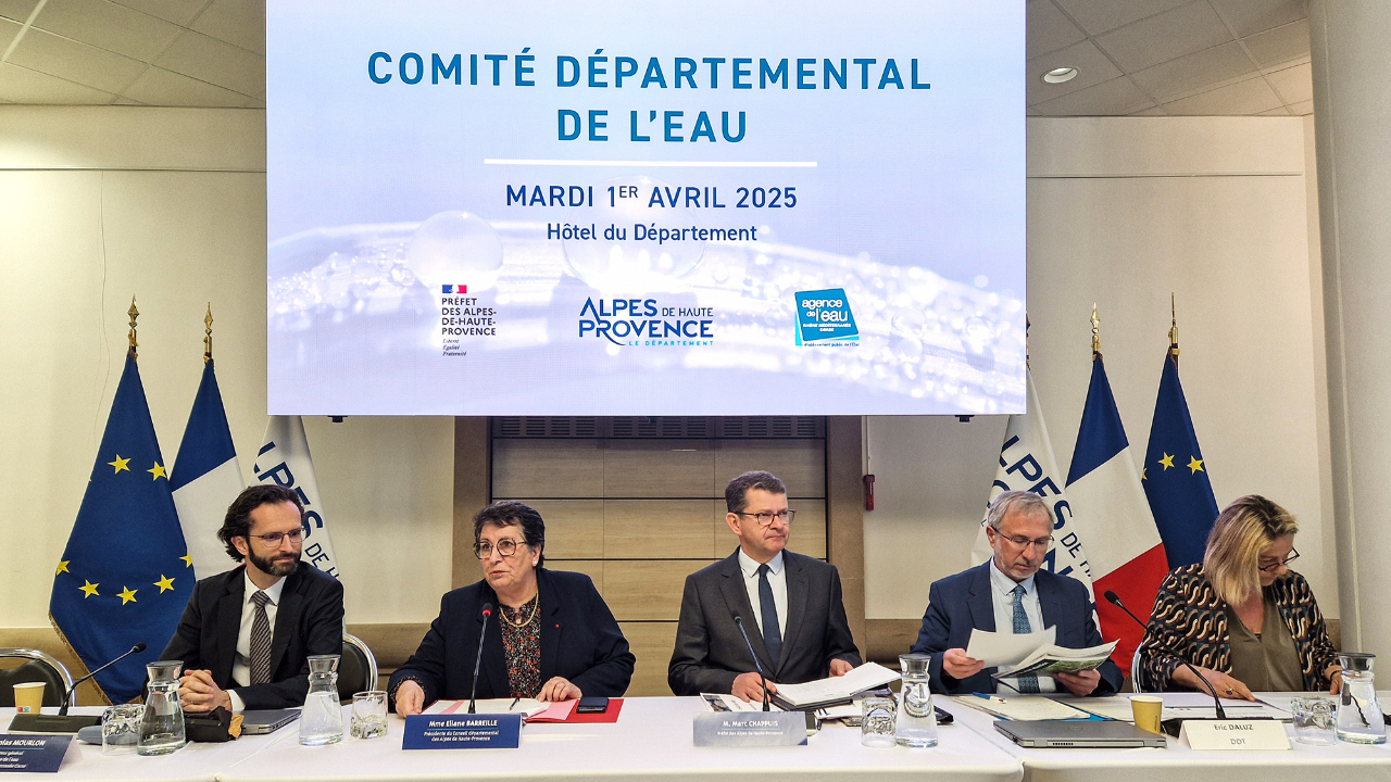 Les Alpes de Haute-Provence veulent économiser 2 millions de m3 d’eau potable d’ici 2030
