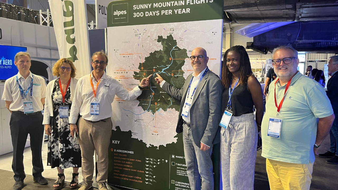 Les Hautes-Alpes en opération promotion au Salon du Bourget