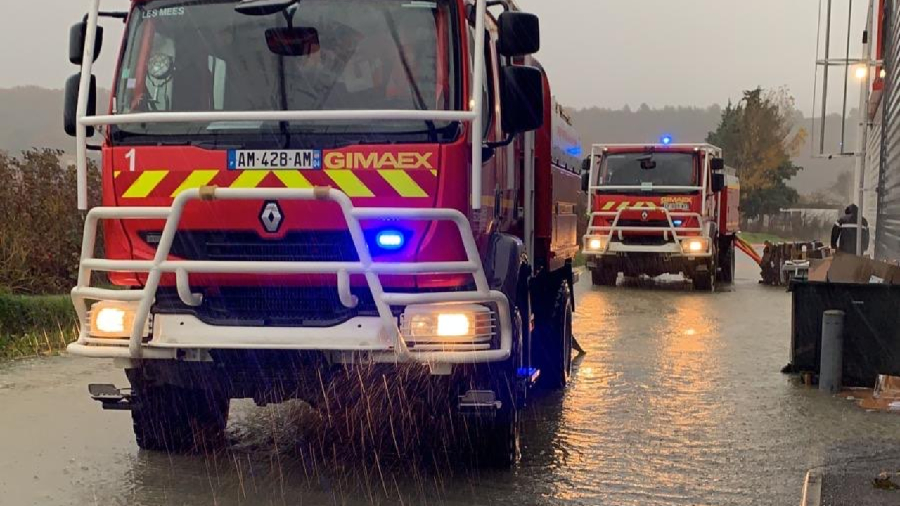 Les pompiers des Alpes du Sud mobilisés face aux inondations Les pompiers des Alpes du Sud mobilisés face aux inondations