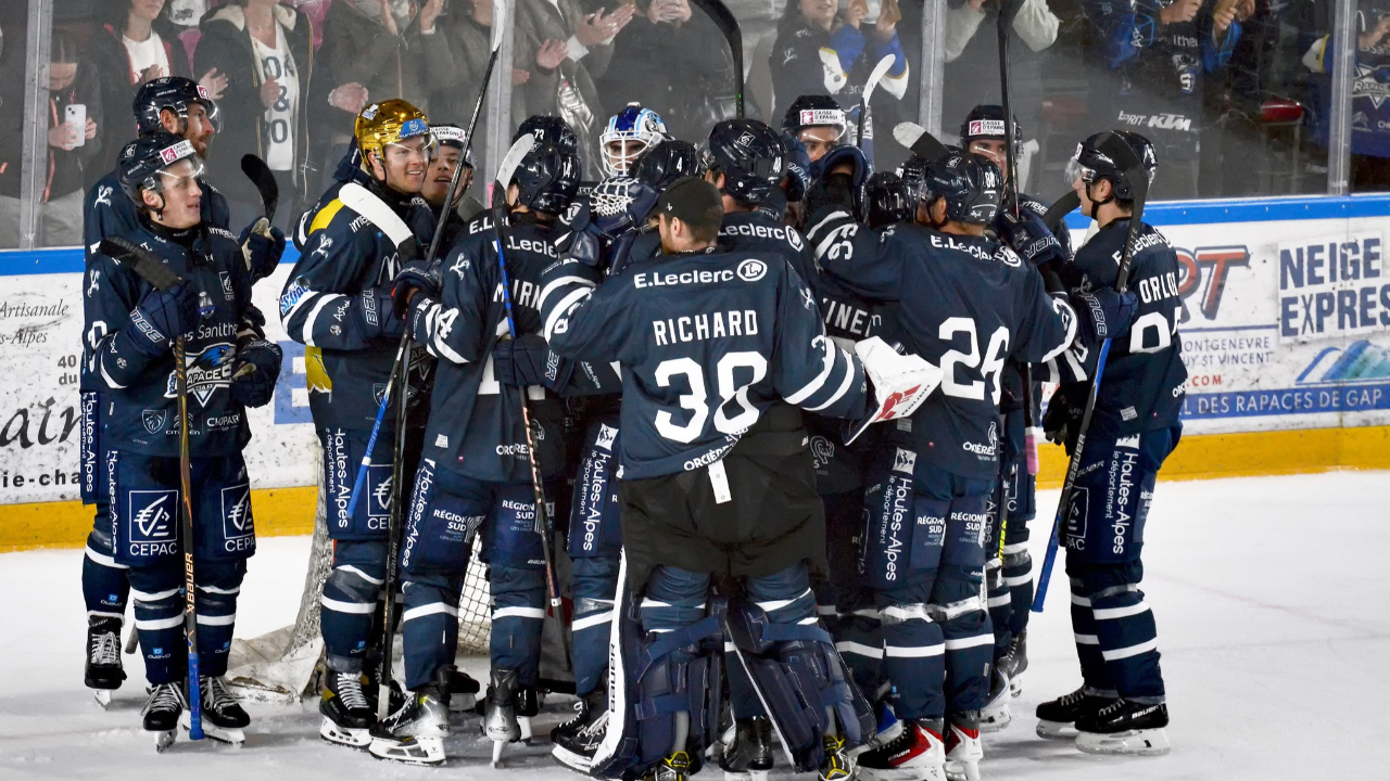 Ligue Magnus : Les Rapaces de Gap écrasent le leader angevin Ligue Magnus : Les Rapaces de Gap écrasent le leader angevin