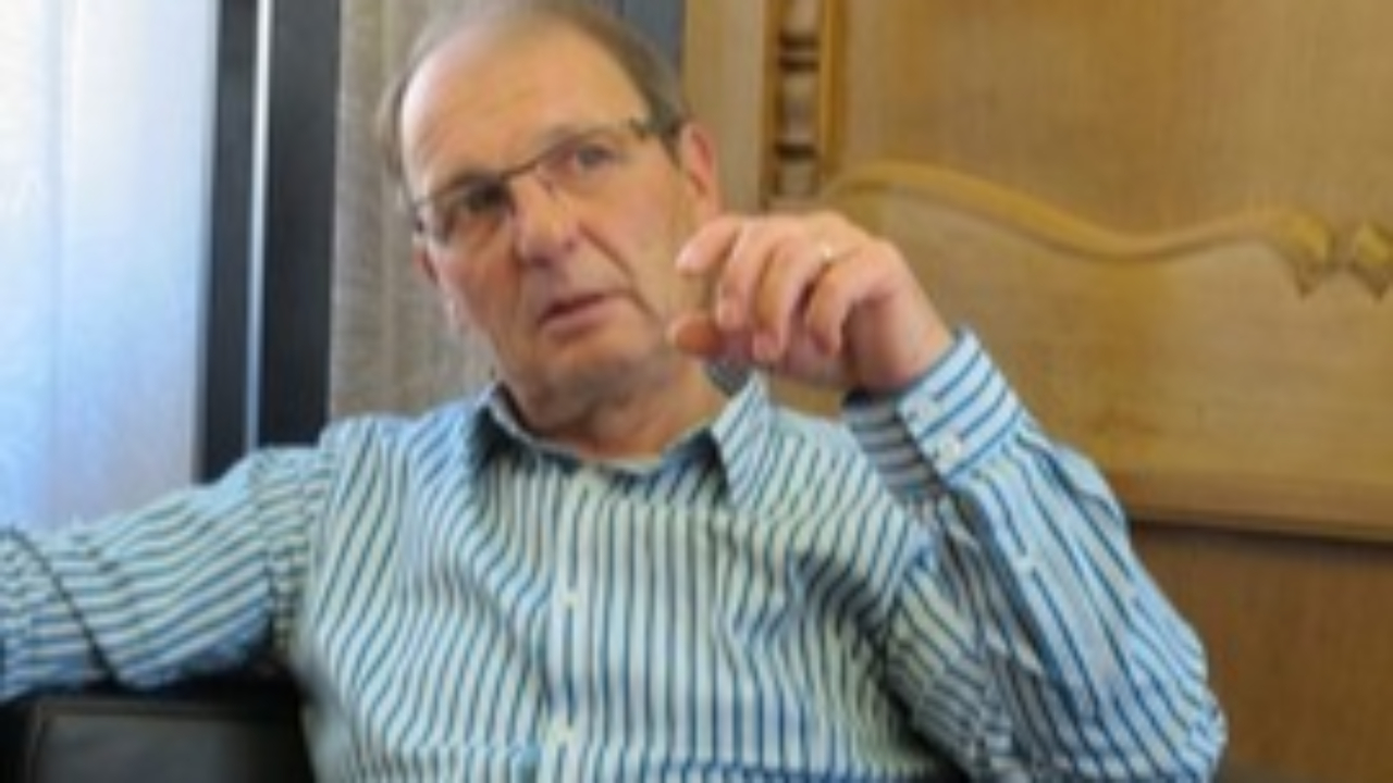 Maurice Brun, candidat à la mairie de Laragne