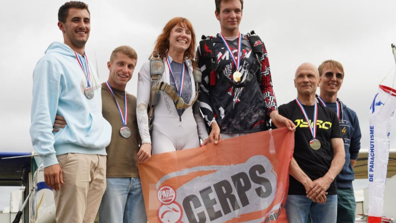 Médaille d’or pour une parachutiste haut-alpine Médaille d’or pour une parachutiste haut-alpine
