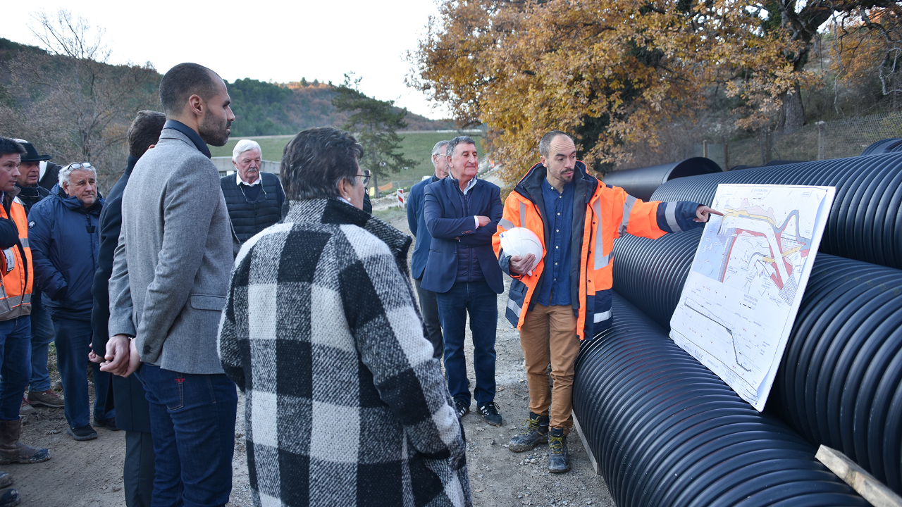 Modernisation du Barrage de La Laye : découverte du chantier