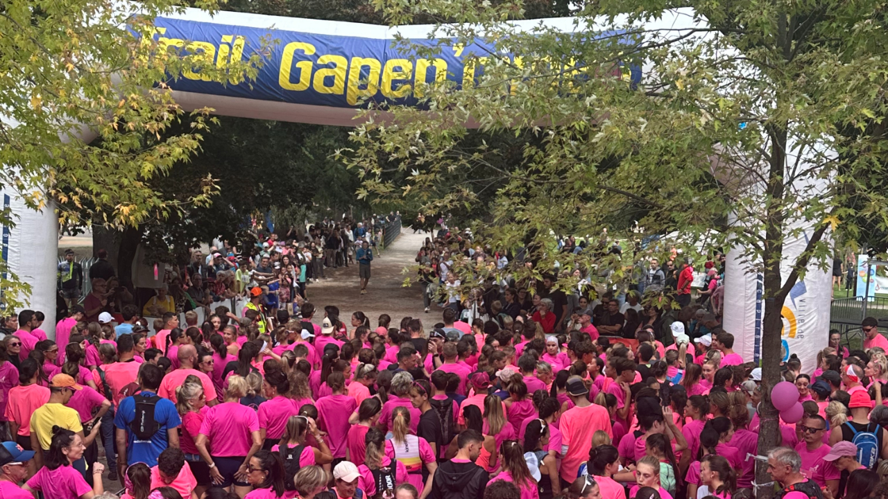 Plus de 1.500 coureurs réunis pour le trail rose à Gap