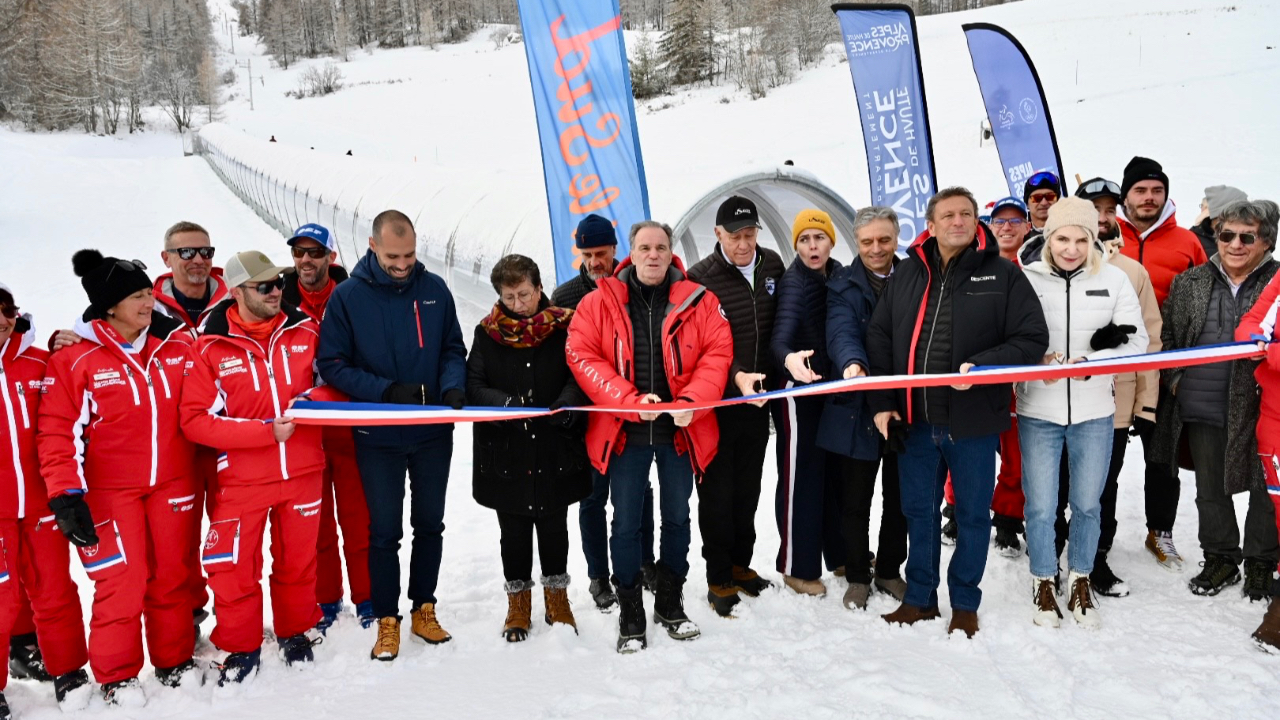 Renaud Muselier en déplacement dans les Alpes de Haute-Provence
