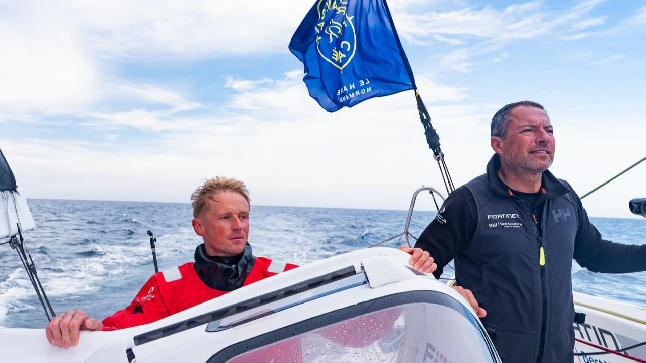 Romain Attanasio embarquera la Vierge Noire de Rocamadour sur la Transat Café L'Or