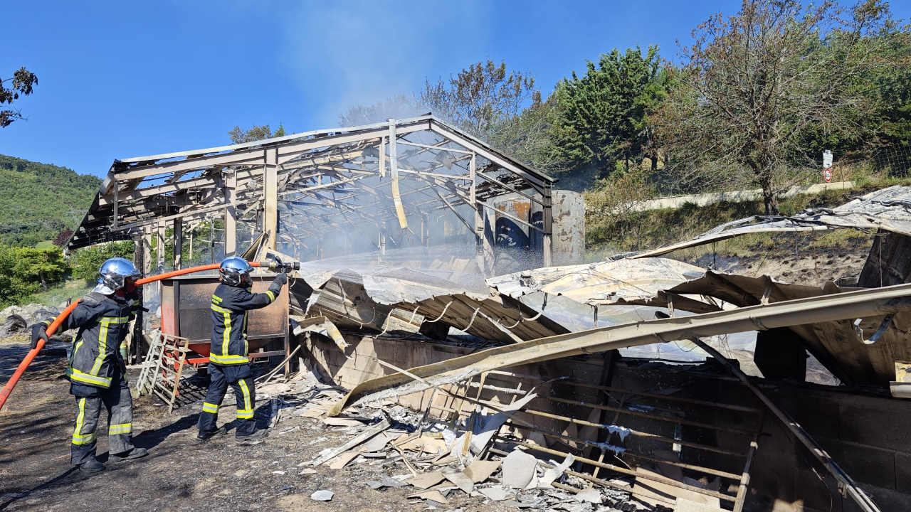 Rousset-Serre-Ponçon, « tout était embrasé, ça ne permettait pas de préserver les bêtes »