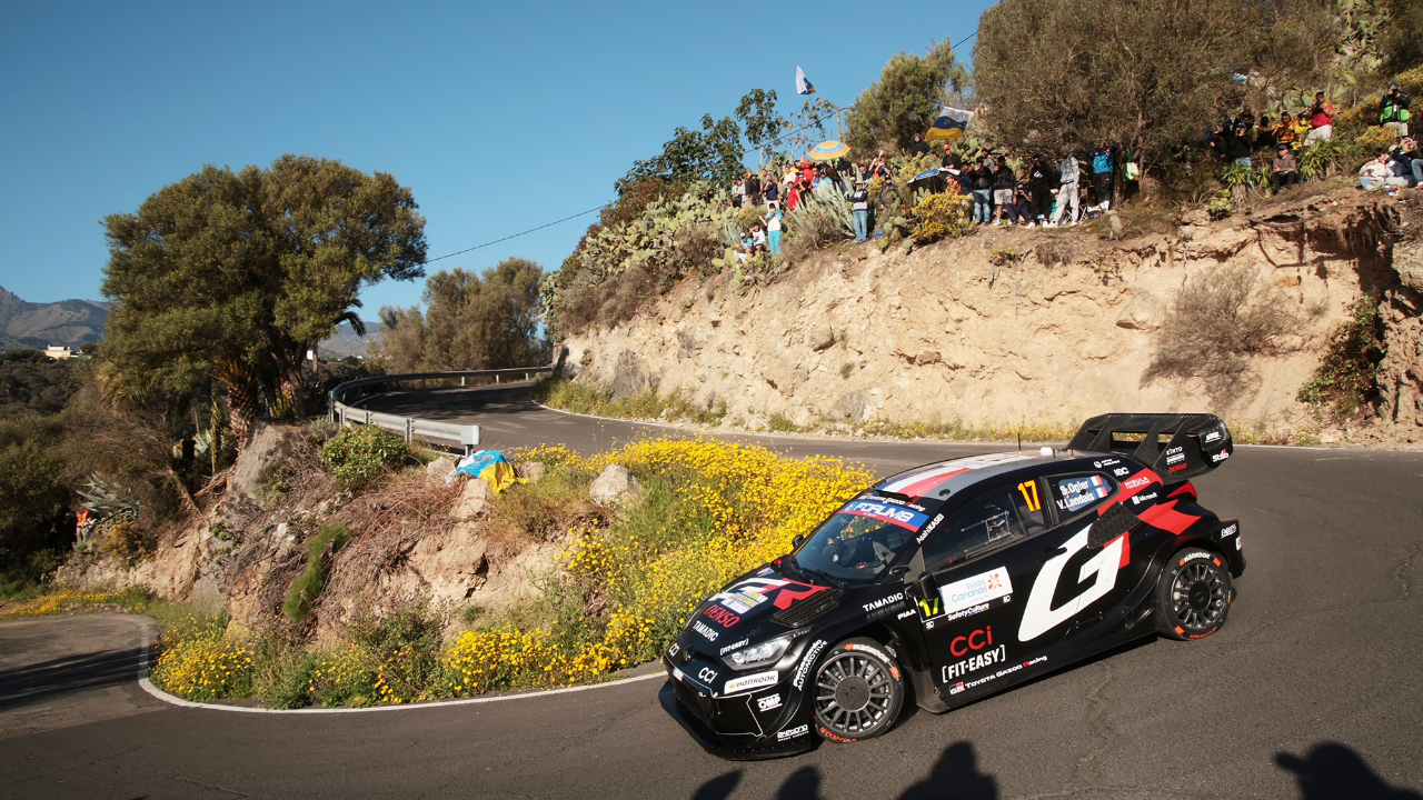 Sébastien Ogier sur les routes des Canaries Sébastien Ogier sur les routes des Canaries