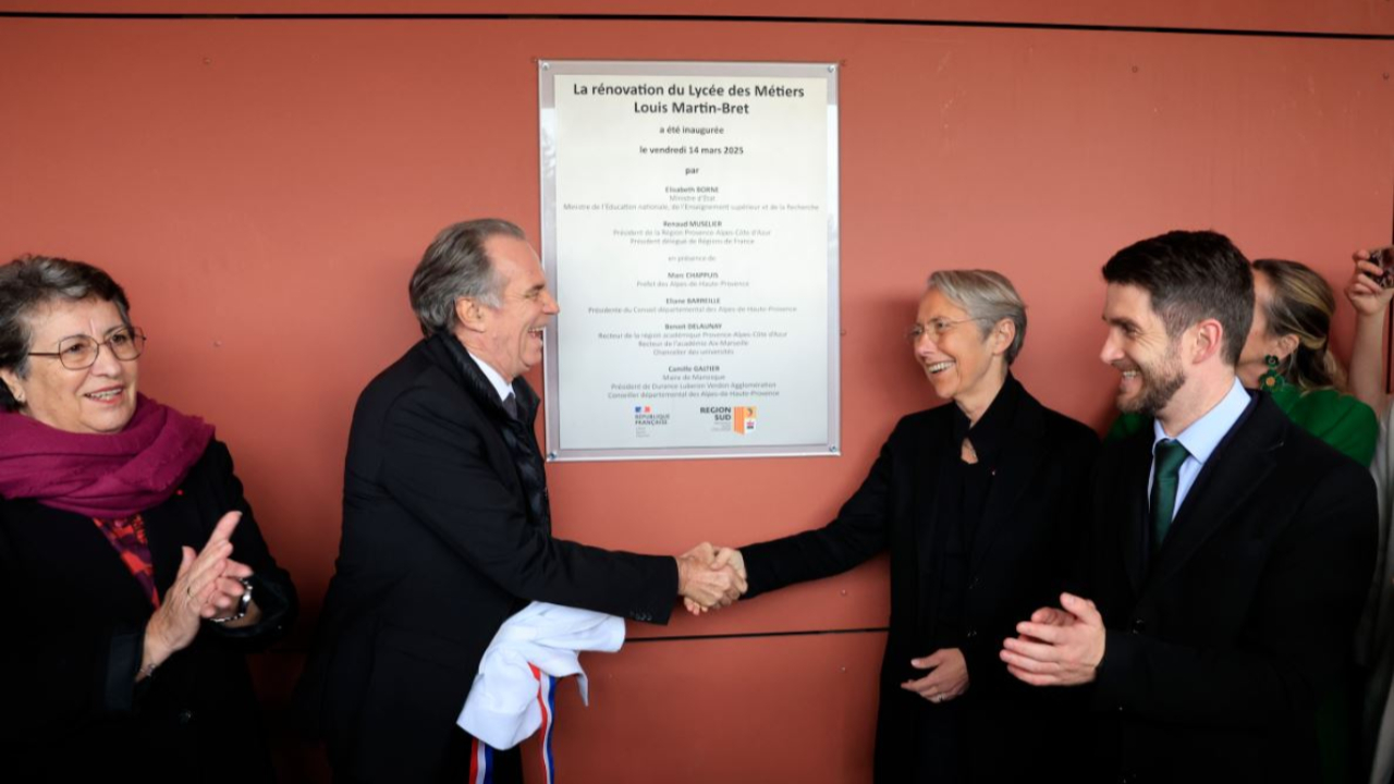 Trois ans de travaux et 30 millions d’euros investis pour le lycée Martin Bret de Manosque Trois ans de travaux et 30 millions d’euros investis pour le lycée Martin Bret de Manosque