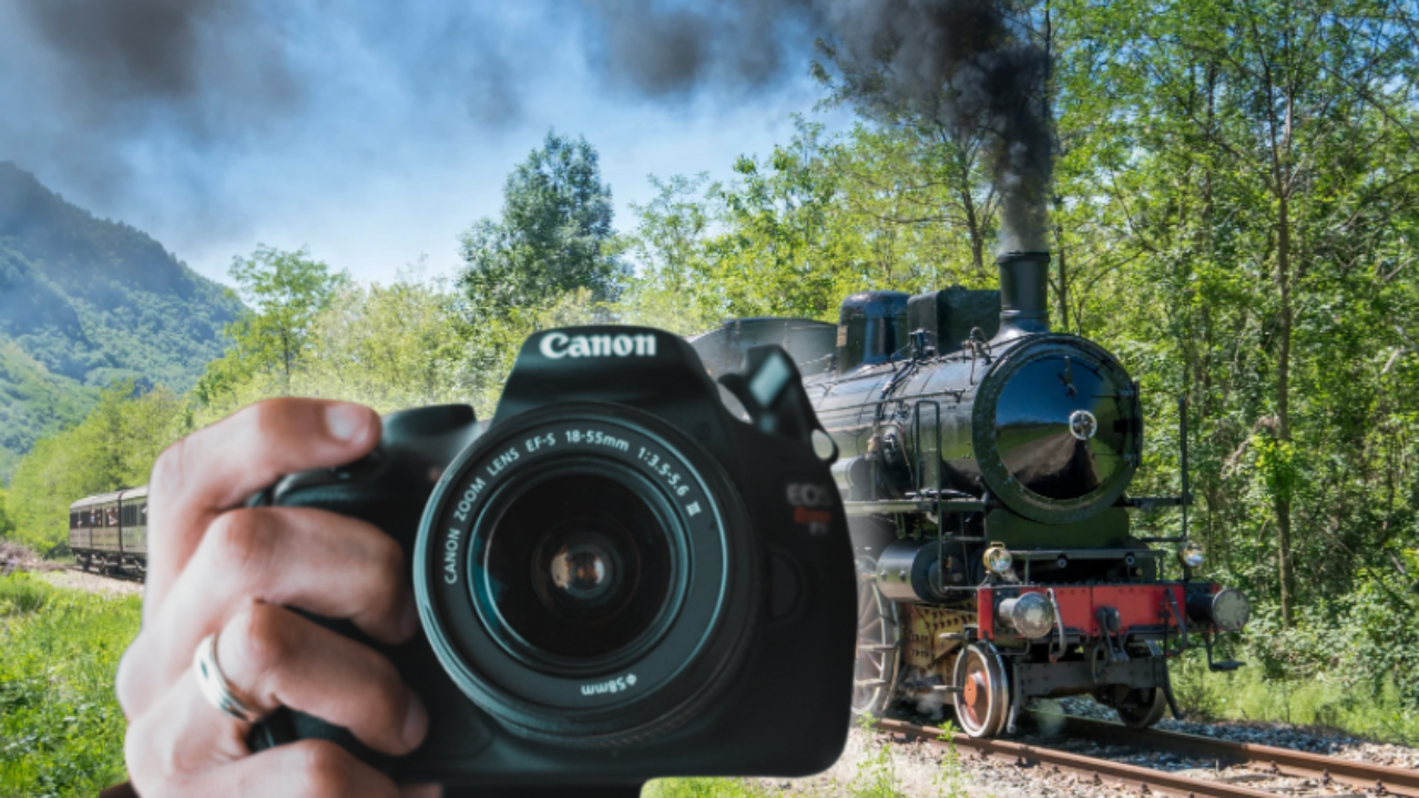 Un concours photo pour fêter le retour du train à vapeur à Laragne