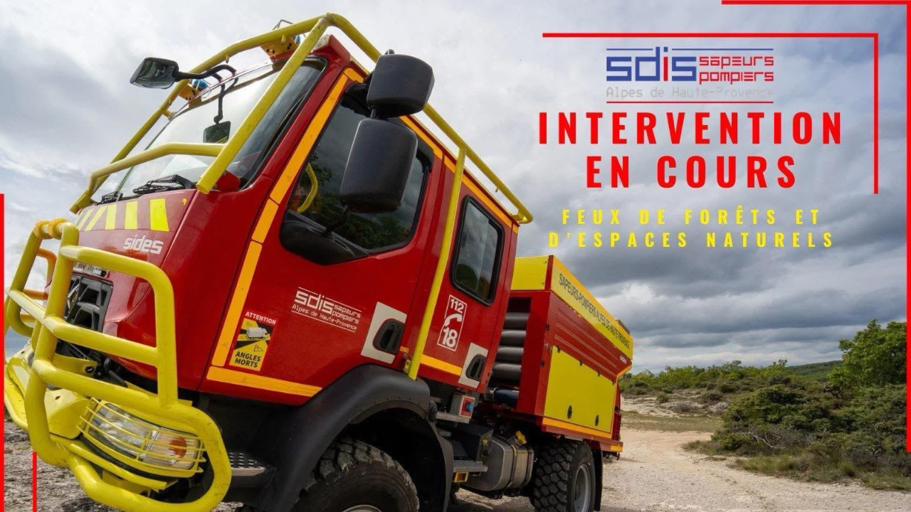 Un feu de véhicule se propage actuellement à la végétation à Entrepierres