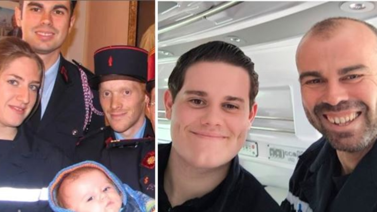 Un pompier aide une maman à accoucher et retrouve le bébé 18 ans après en intervention