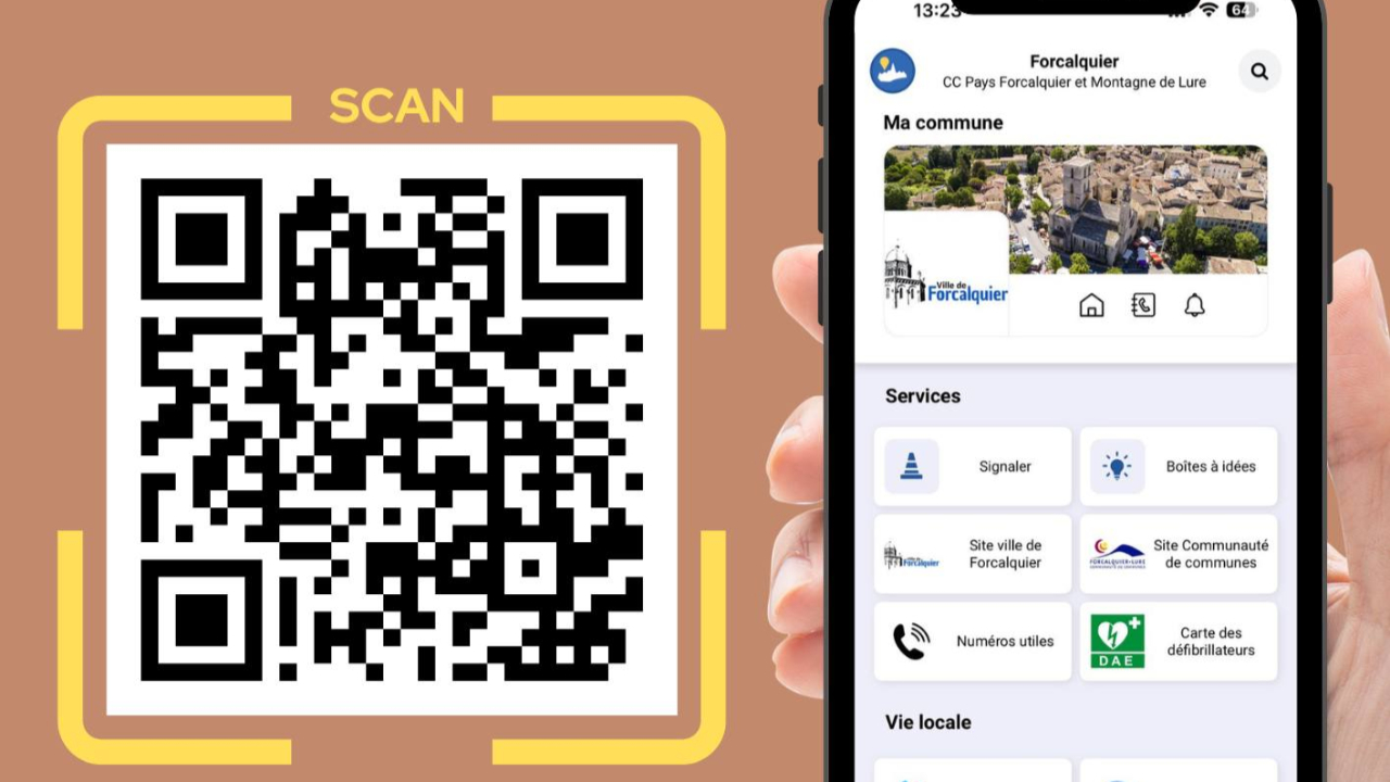 Une application pour être au plus près des habitants à Forcalquier