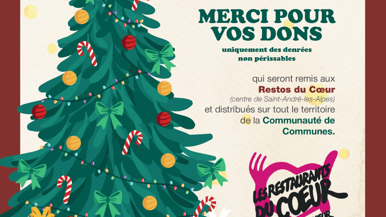 Une collecte solidaire de denrées sur le territoire d’Alpes Provence Verdon Une collecte solidaire de denrées sur le territoire d’Alpes Provence Verdon