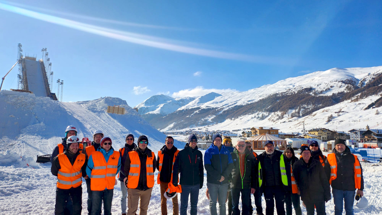 Une d&eacute;l&eacute;gation haut-alpine dans les coulisses des JO de Milan-Cortina
