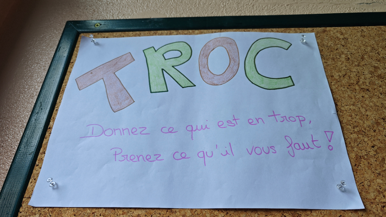 Une ressourcerie gérée par des collégiens à Fontreyne à Gap Une ressourcerie gérée par des collégiens à Fontreyne à Gap