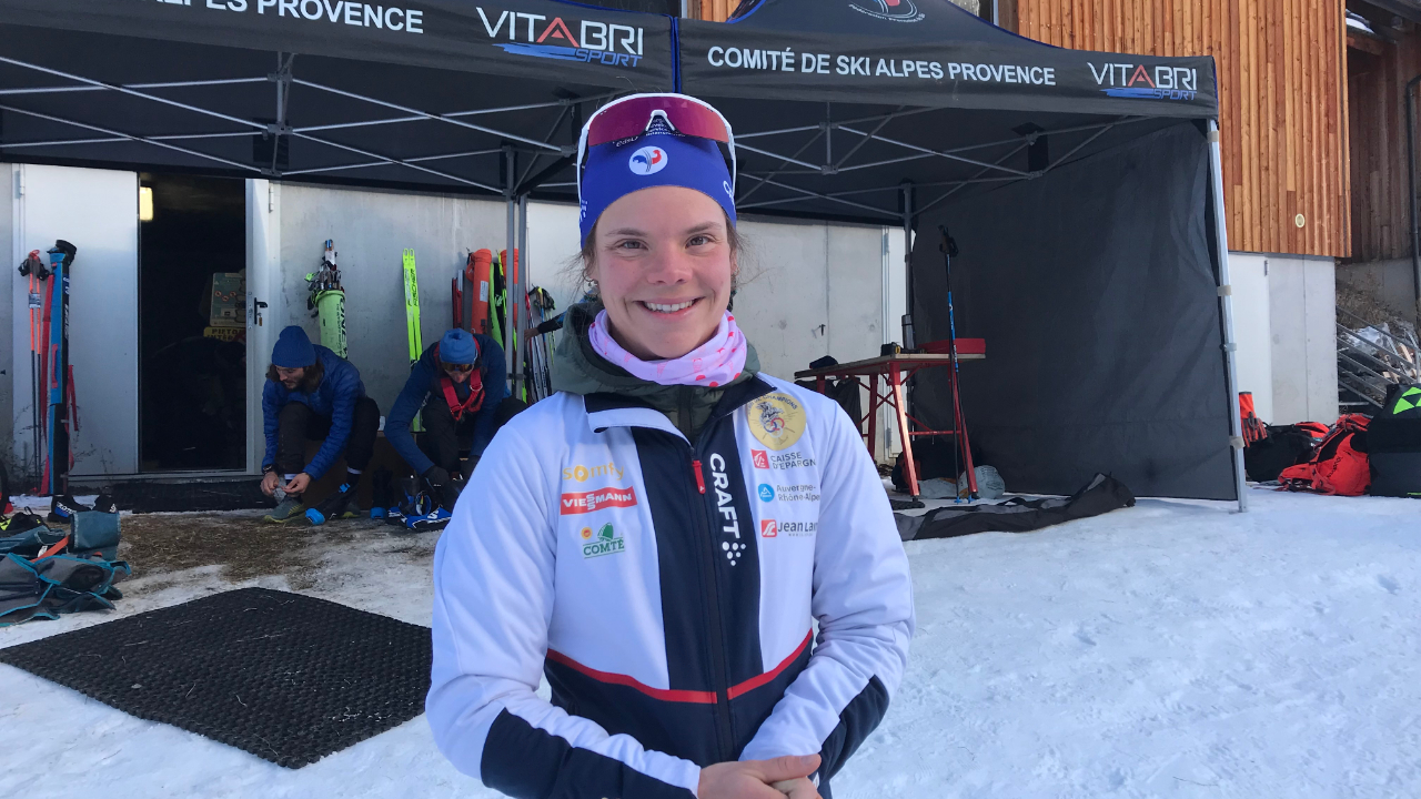 Victoires des Haut-Alpines Flora Dolci et L&eacute;onie Besson lors du SAMSE National Tour