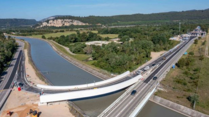 Alpes du Sud : l’échangeur de Cadarache sur l'A51 fermé durant la nuit