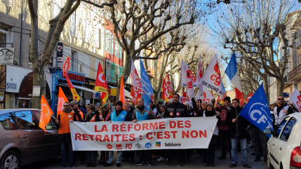 Alpes du Sud : l'opposition à la réforme des retraites sur son 31 Alpes du Sud : l'opposition à la réforme des retraites sur son 31