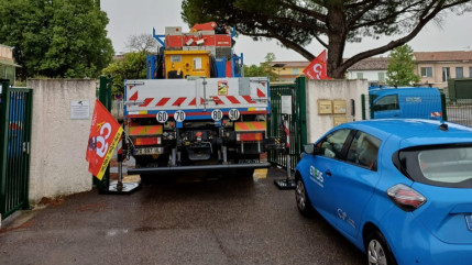 Alpes du Sud : les sites ENEDIS de Gap et Manosque bloqués par les agents