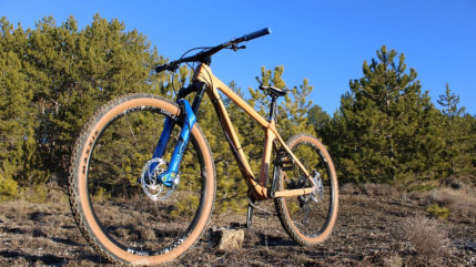 Alpes du Sud : un vélo…en bois de mélèze du territoire