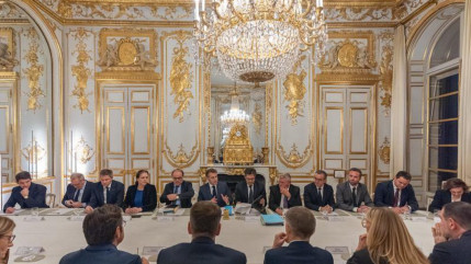 Camille Galtier, en colère contre le PLF 2026, reçu à l'Elysée