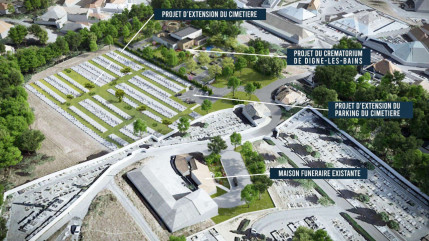 Crématorium à Digne les Bains, l’installation se précise